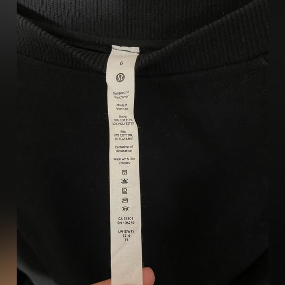 Lululemon Scuba Dress (Black) - Picture 4 of 8